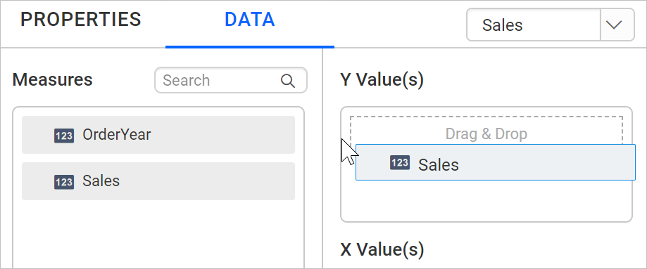 Add a Y-value field