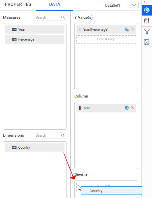 Achieve grouping by row values