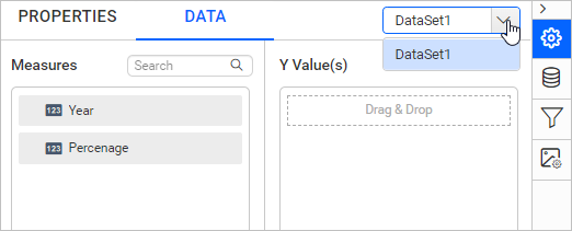 Choose the dataset for chart