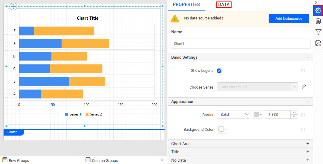 Stacked Bar Chart | Bold Reports | Web Report Designer