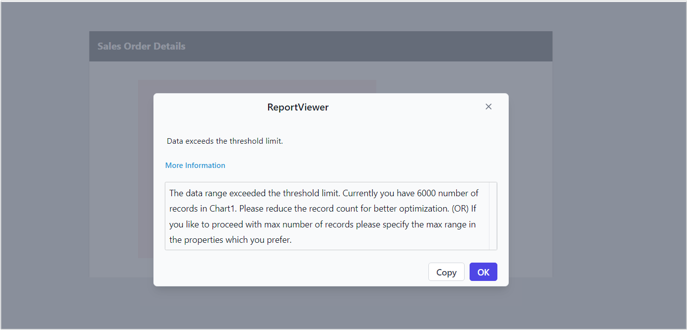 User-friendly Error Message