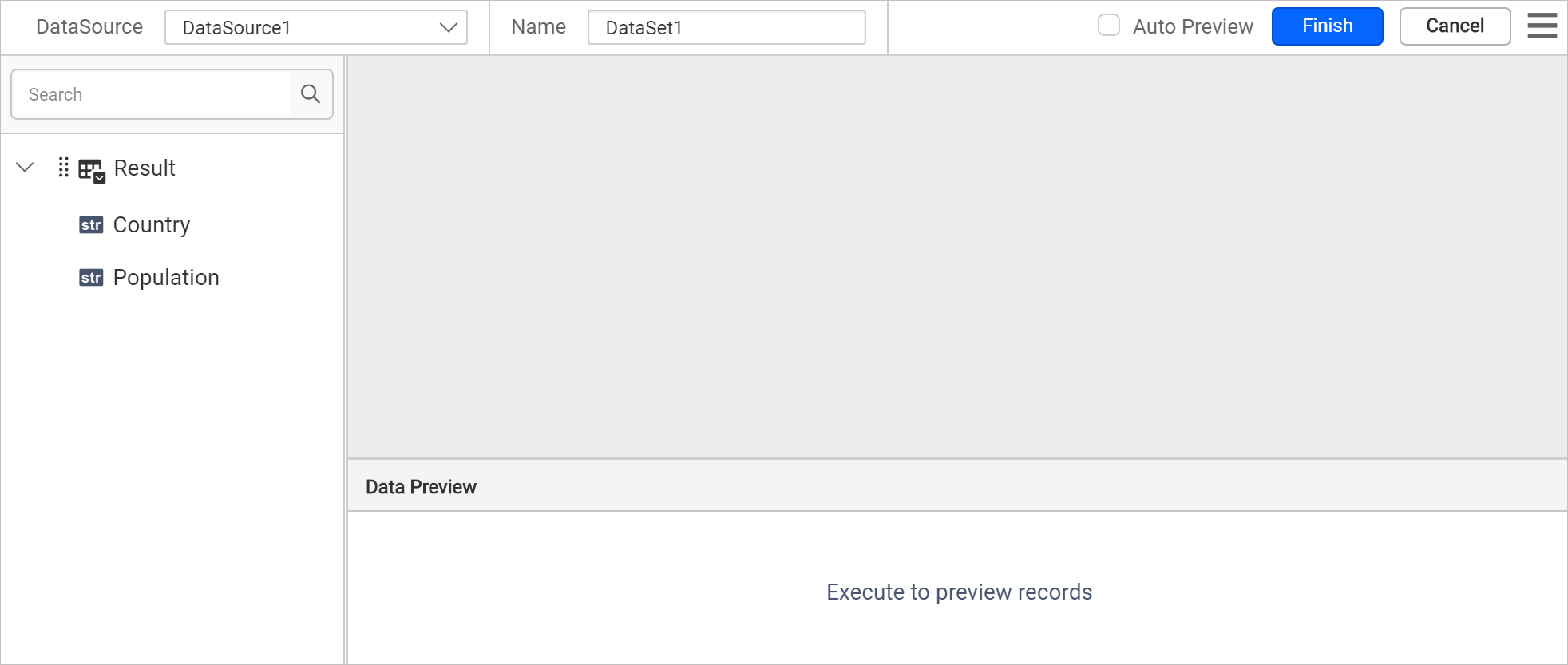 Enter query