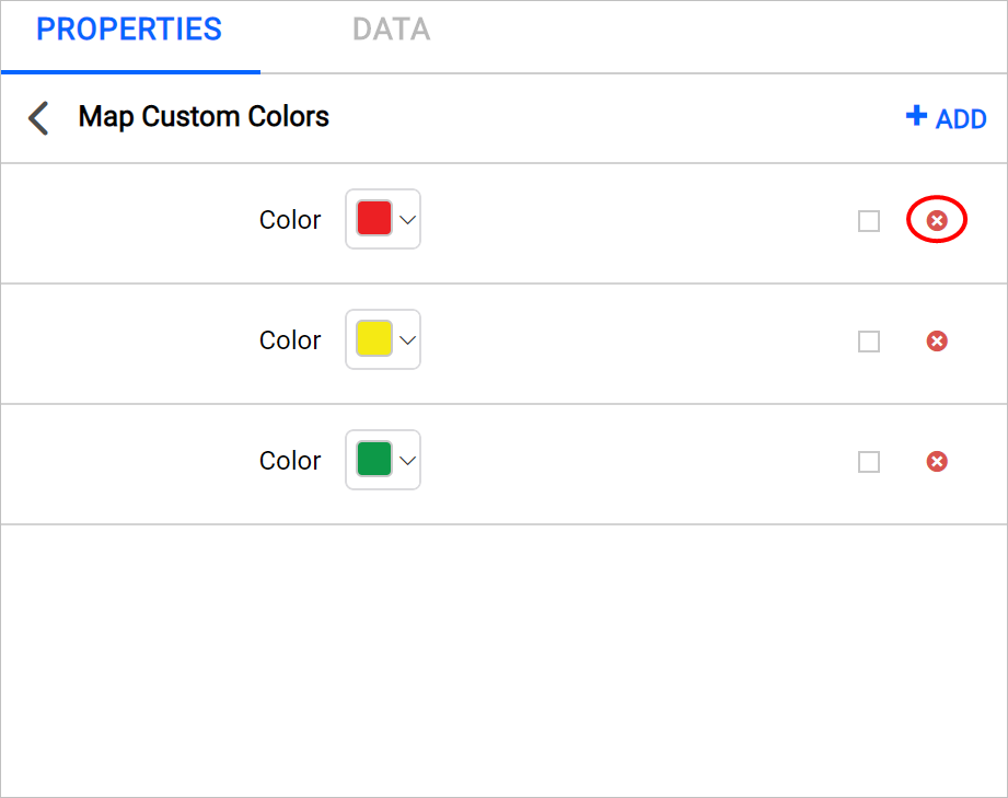 Delete binding expression