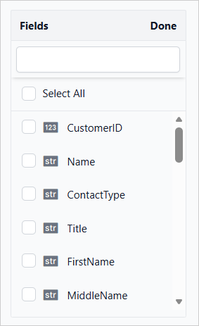 Select all