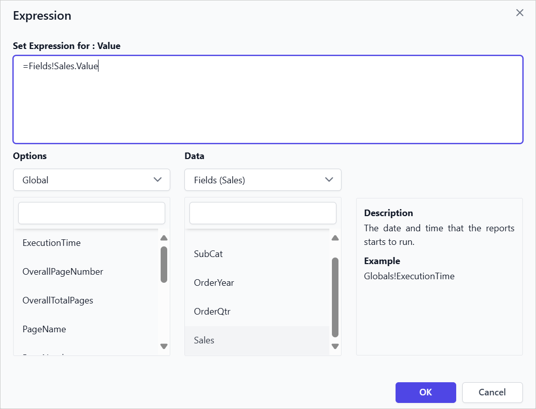 Text editor dialog