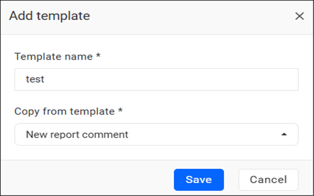Email Template Page