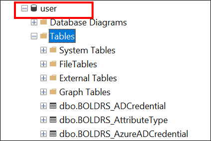 Existing Database