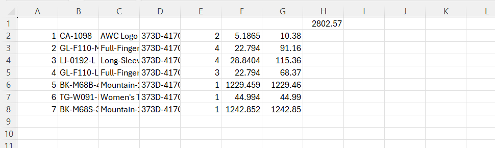 After eliminate header property in csv export
