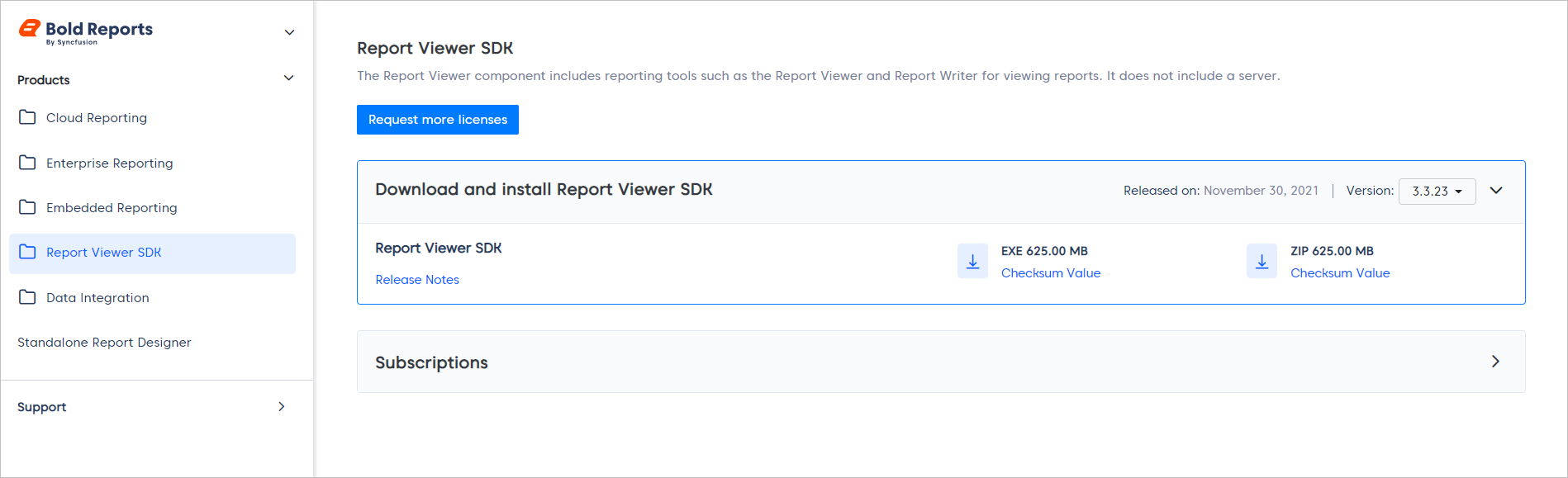 Report Viewer SDK Installer Extraction