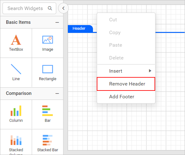 Remove Header
