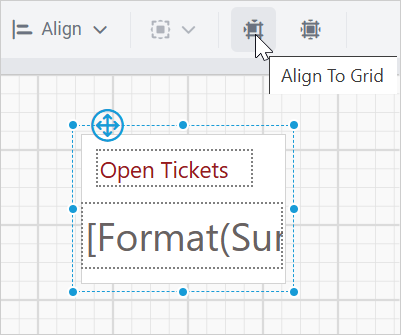 Align to grid