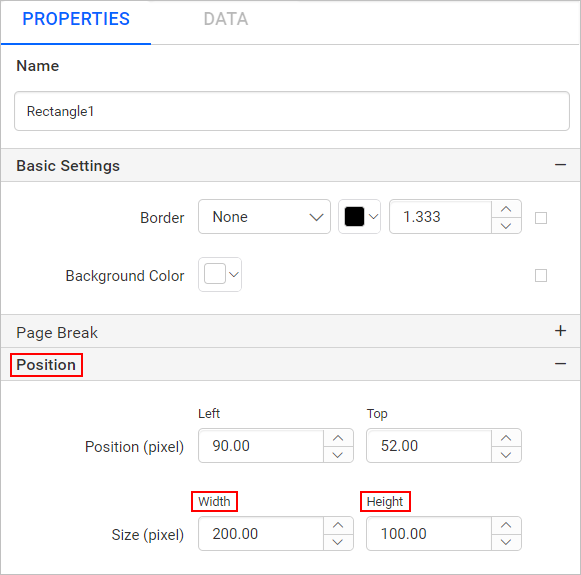 Resize the table column