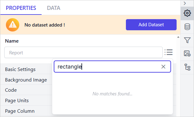 Property Navigator search error message