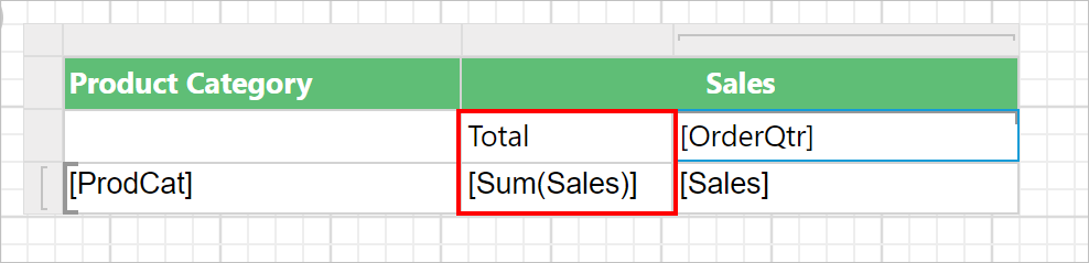 Enable grouping panel