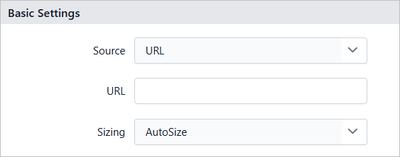pdf custom reportitem basic settings