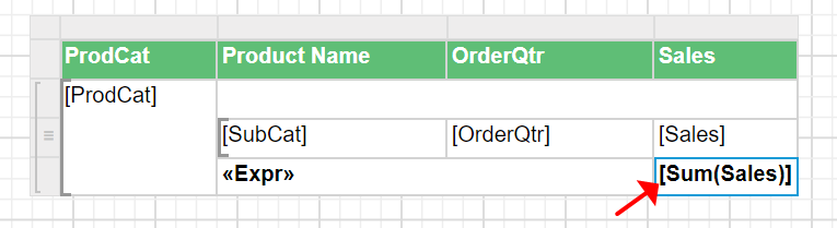 Open group menu